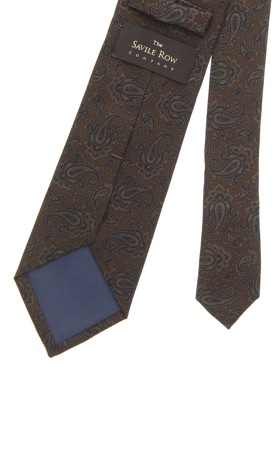 プレミアムレギュラータイ【OVER COLORED PRINT】 ブラウン 6