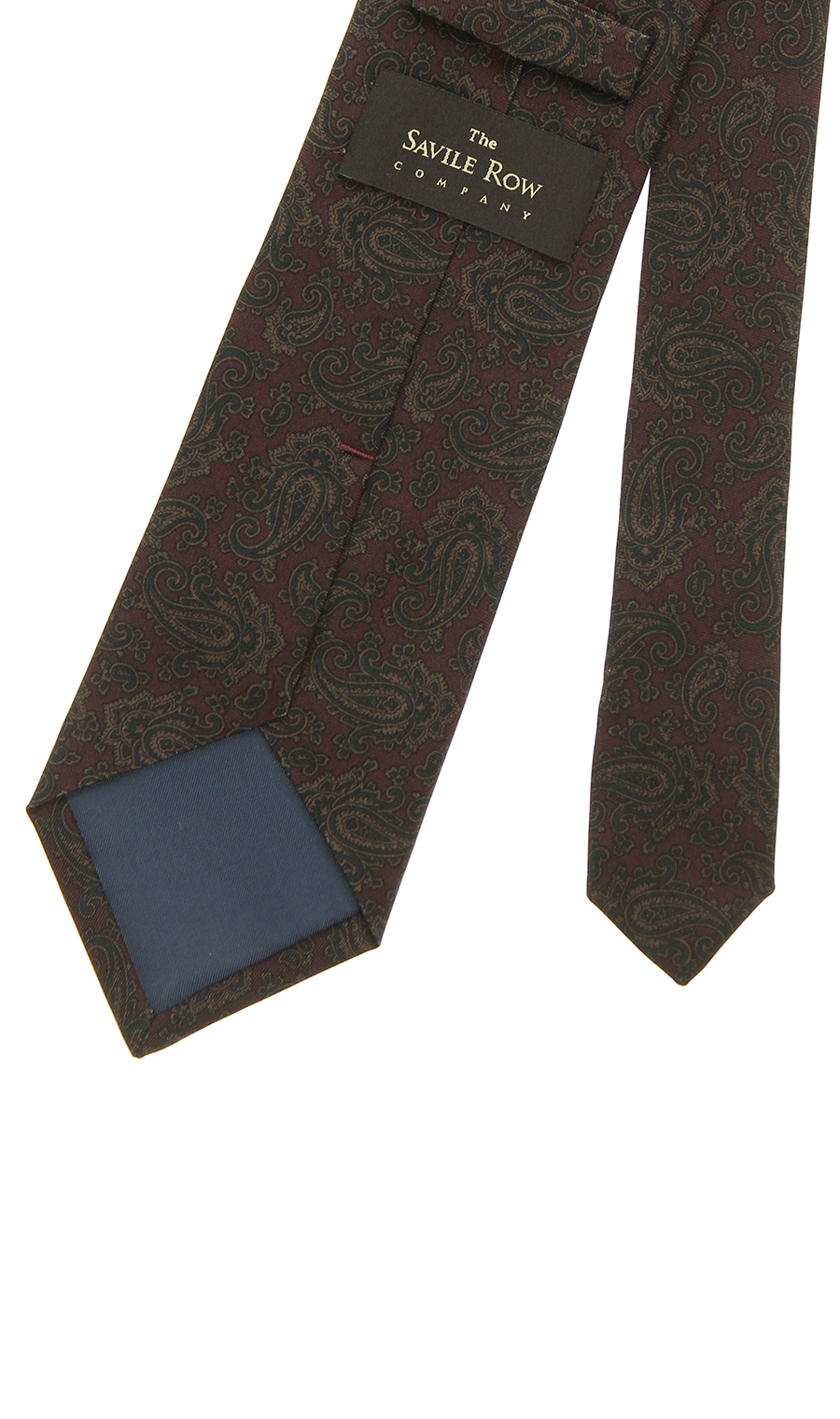 プレミアムレギュラータイ【OVER COLORED PRINT】 ワイン 6