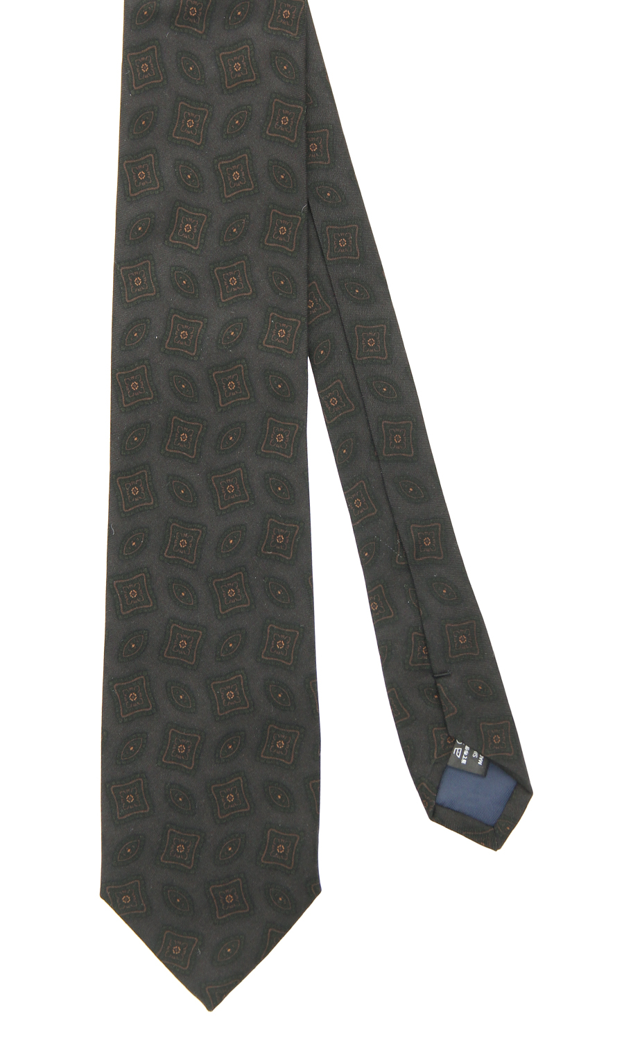 プレミアムレギュラータイ【OVER COLORED PRINT】 ネイビー 4