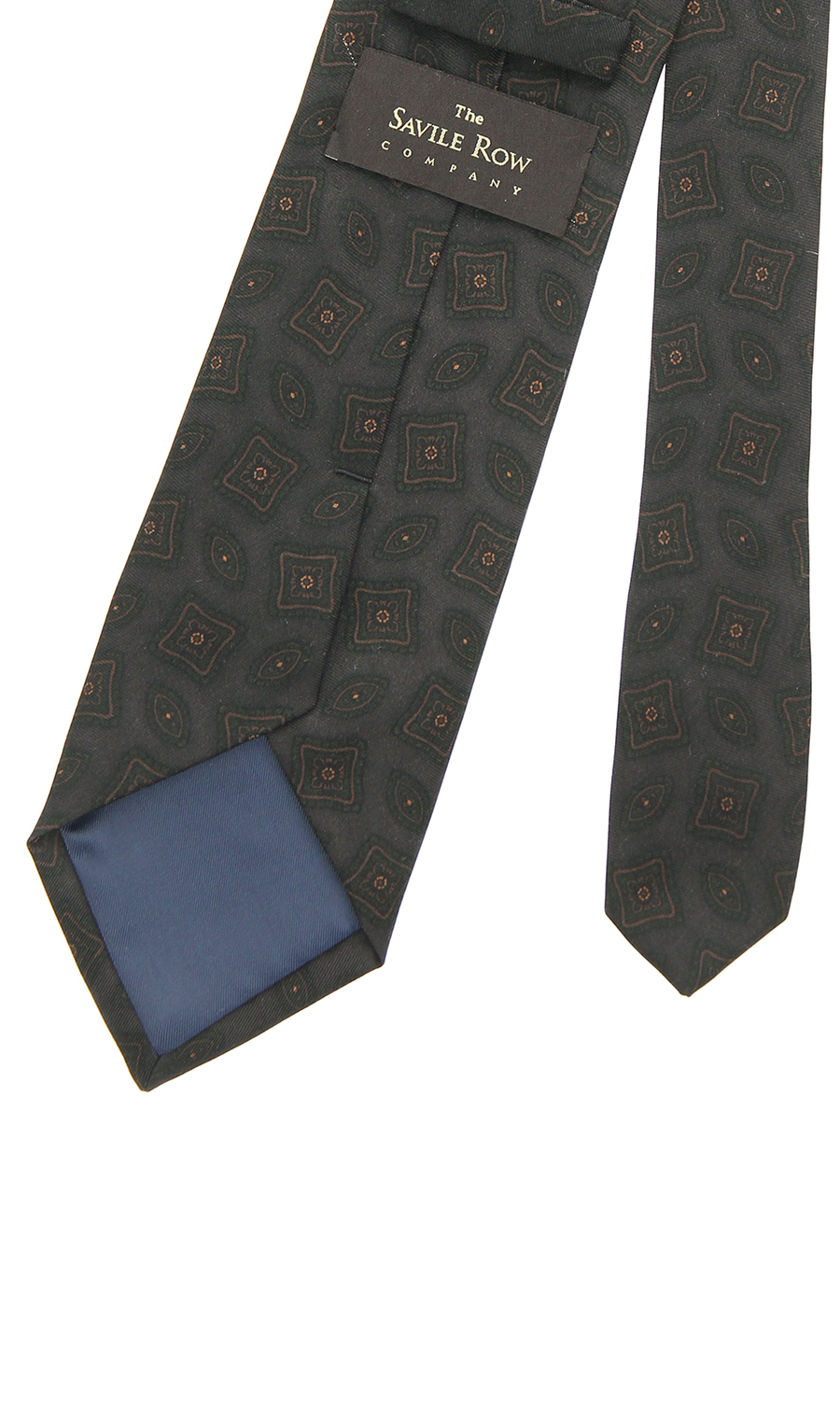 プレミアムレギュラータイ【OVER COLORED PRINT】 ネイビー 4