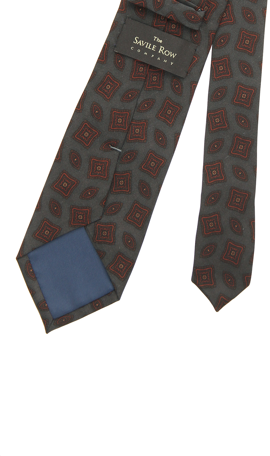 プレミアムレギュラータイ【OVER COLORED PRINT】 グレー 4