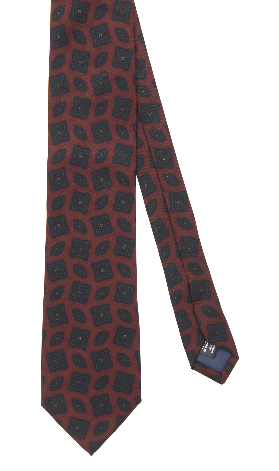 プレミアムレギュラータイ【OVER COLORED PRINT】 レッド 4