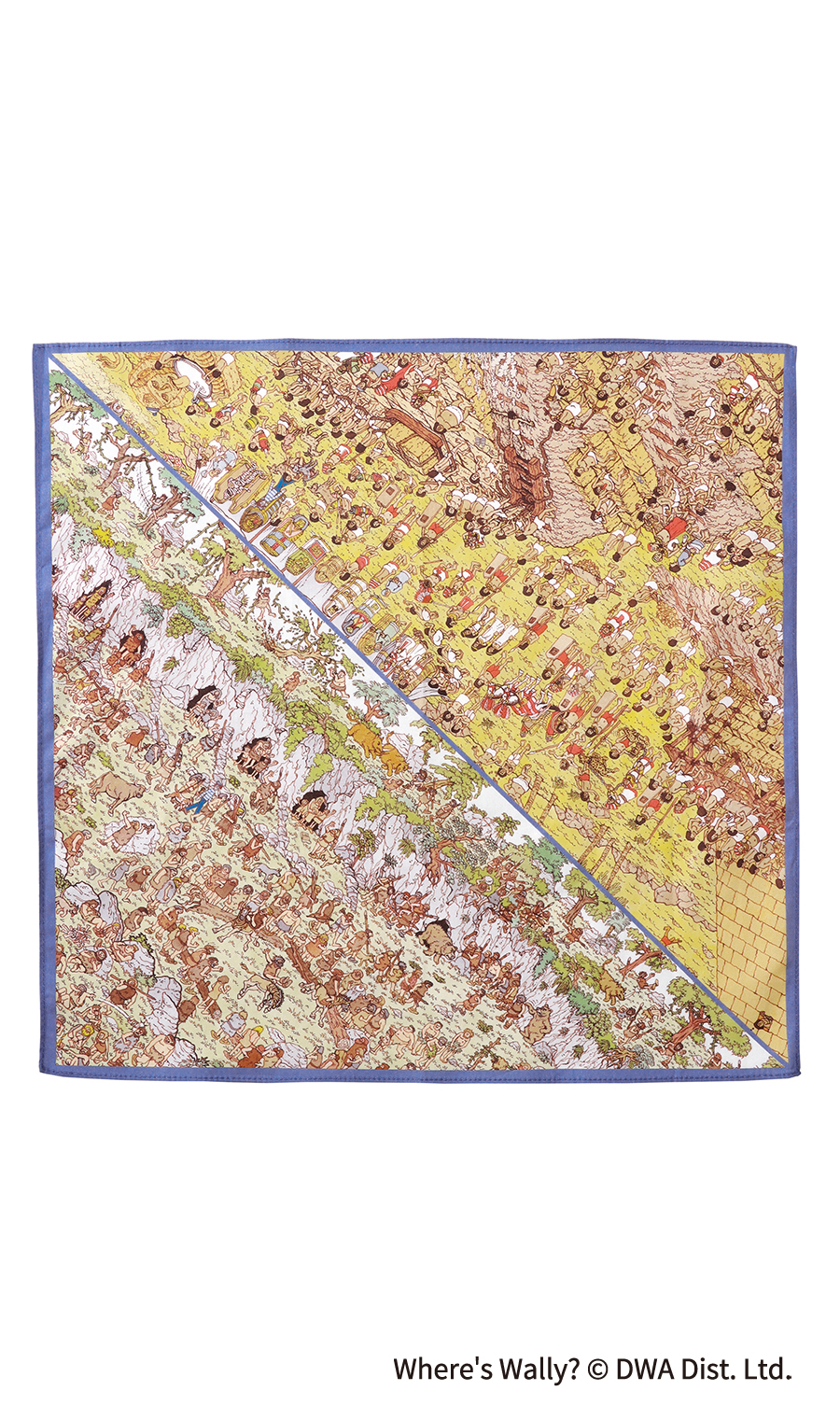 レギュラータイ・ハンカチセット【ウォーリーをさがせ！コラボ】 ネイビー 3