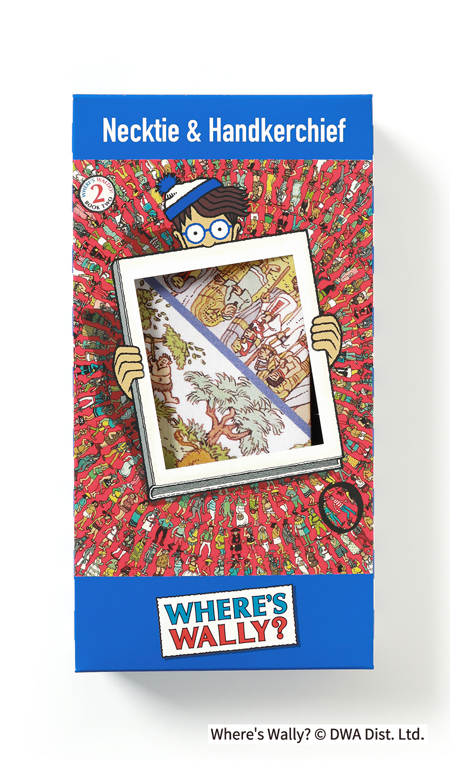 レギュラータイ・ハンカチセット【ウォーリーをさがせ！コラボ】 ネイビー 3