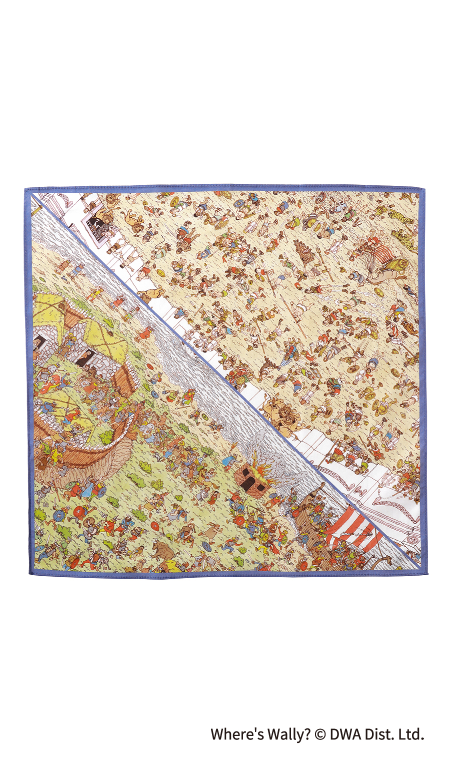 レギュラータイ・ハンカチセット【ウォーリーをさがせ!コラボ】 ネイビー 9