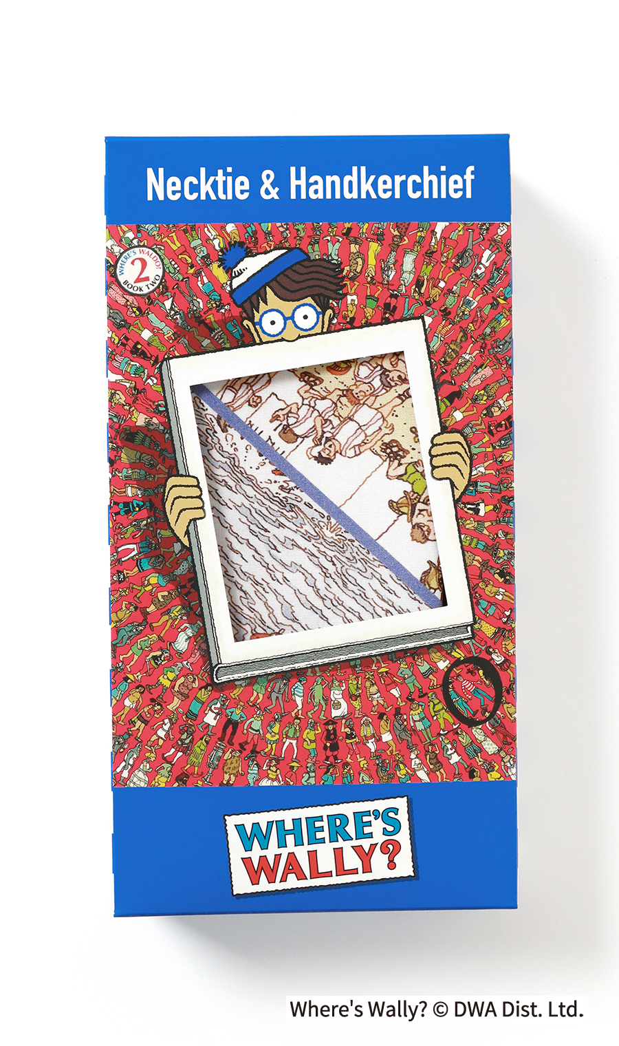レギュラータイ・ハンカチセット【ウォーリーをさがせ!コラボ】 ネイビー 9