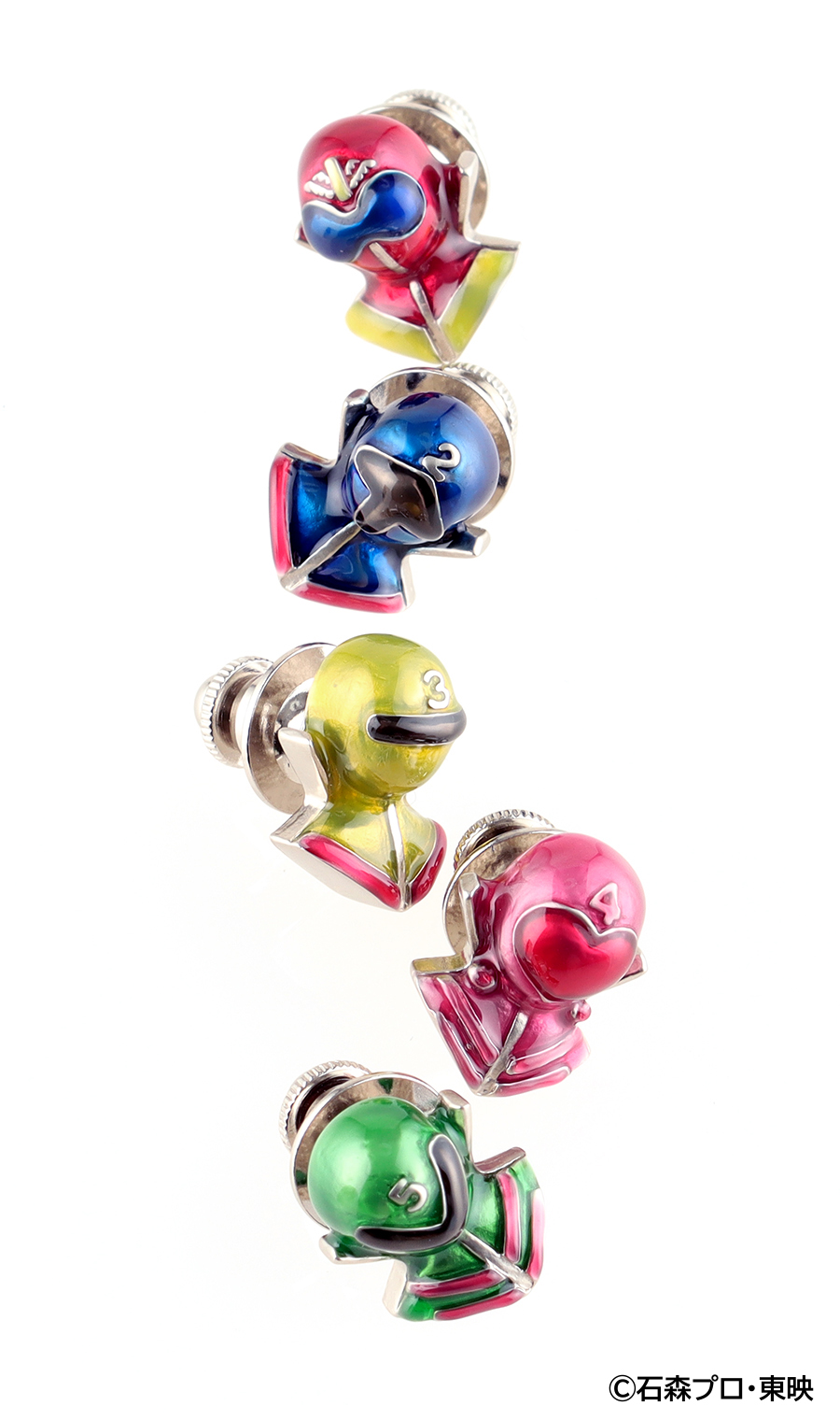 秘密戦隊ゴレンジャーモチーフピンズ【WEB限定】 グリーン 4