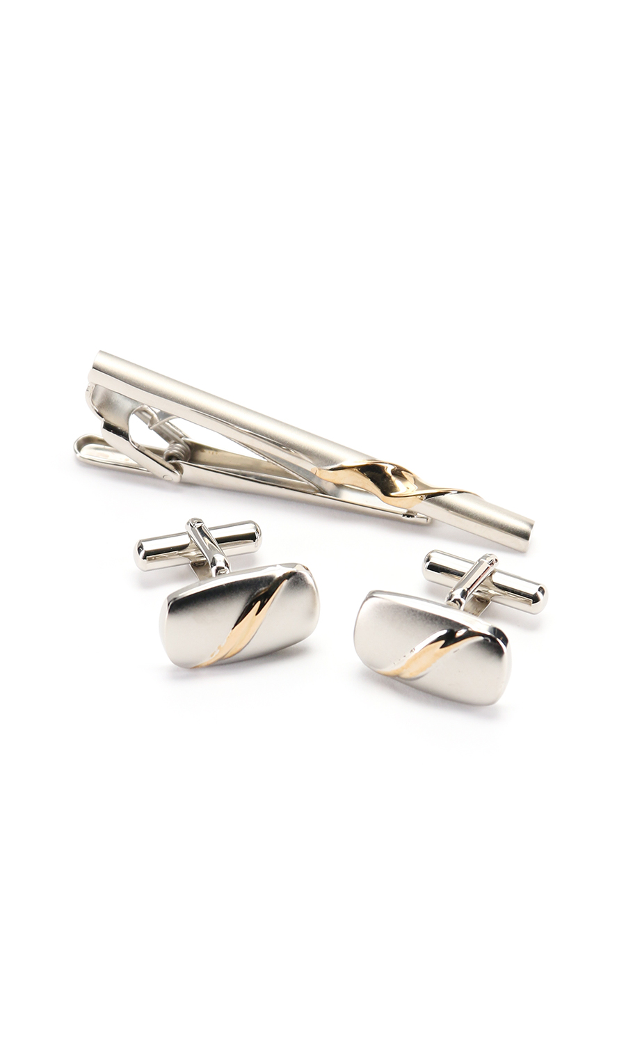 タイバー＆カフリンクス シルバー 0