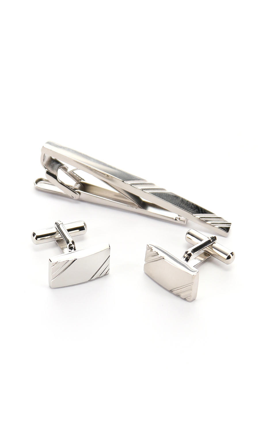 ■タイバー＆カフリンクス シルバー 1