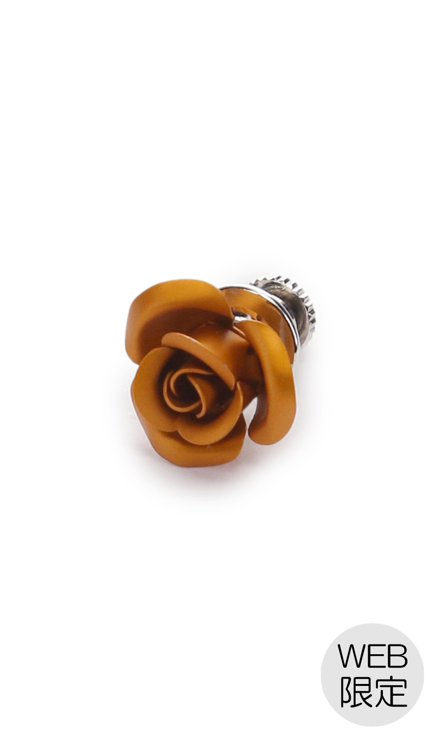 ラペルピン【WEB限定】 オレンジ 0