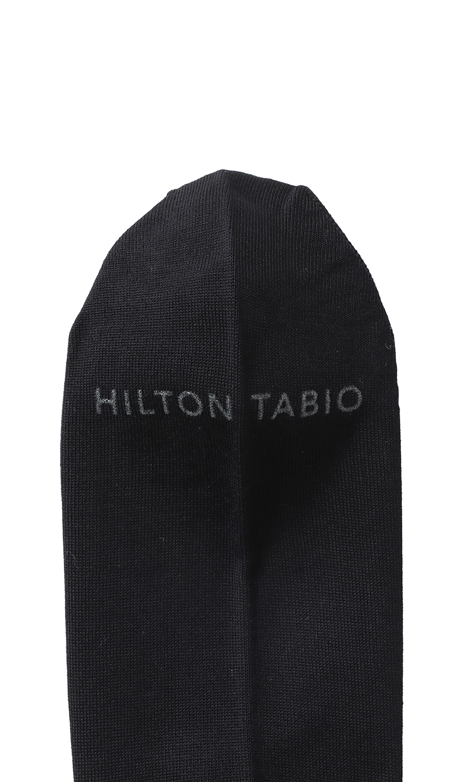 リブロングホーズ【HILTON×Tabio】【MADE IN JAPAN】(25~27cm) ブラック 1