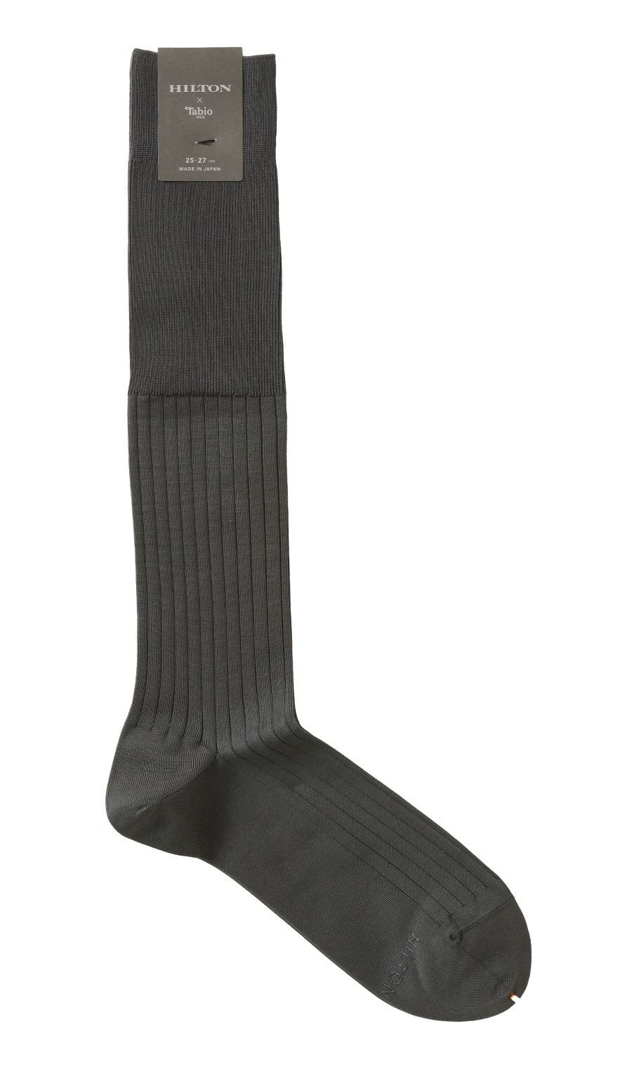 リブロングホーズ【HILTON×Tabio】【MADE IN JAPAN】(25～27cm) チャコール 3