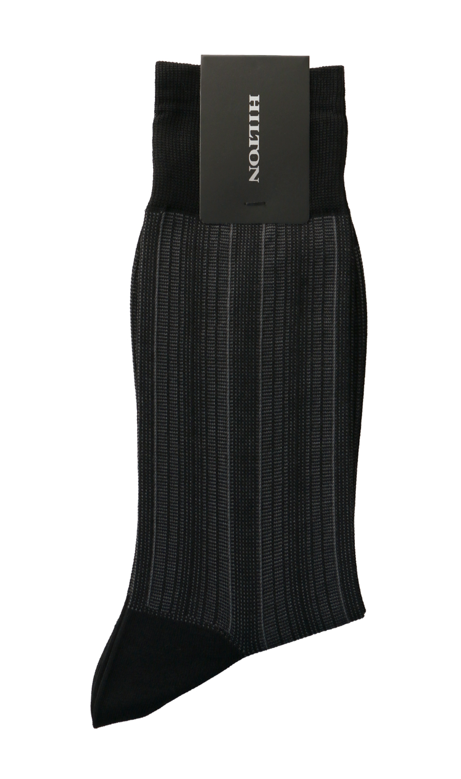 ソックス【HILTON】(25～27cm) ブラック 5
