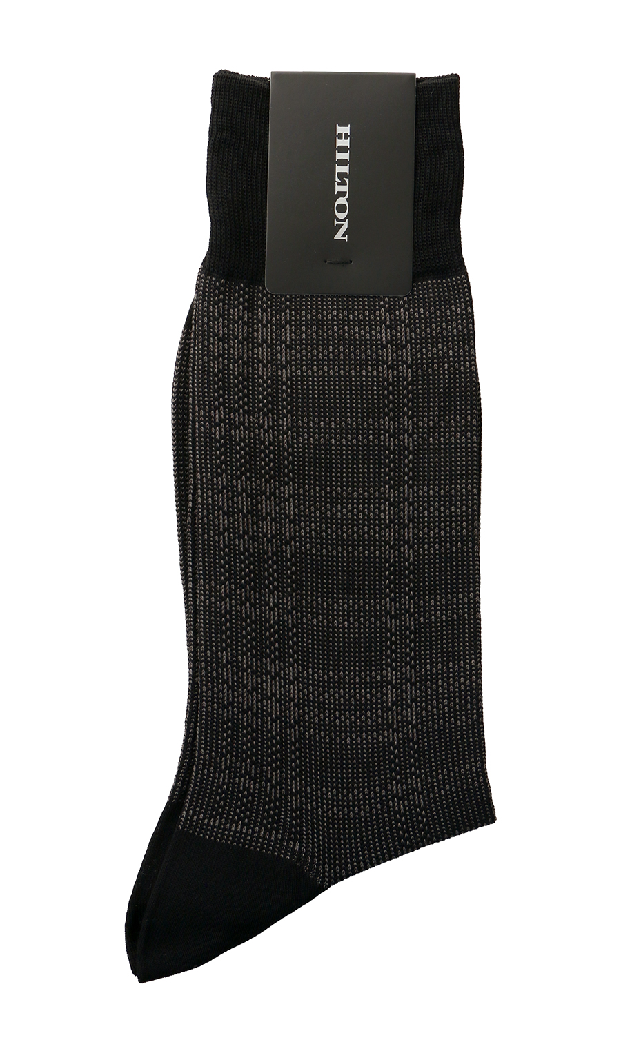 ソックス【HILTON】(25～27cm) ブラウン 7