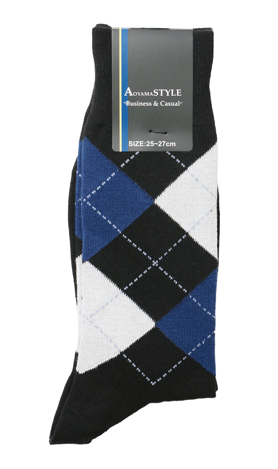 ソックス(25～27cm) ブルー系 5