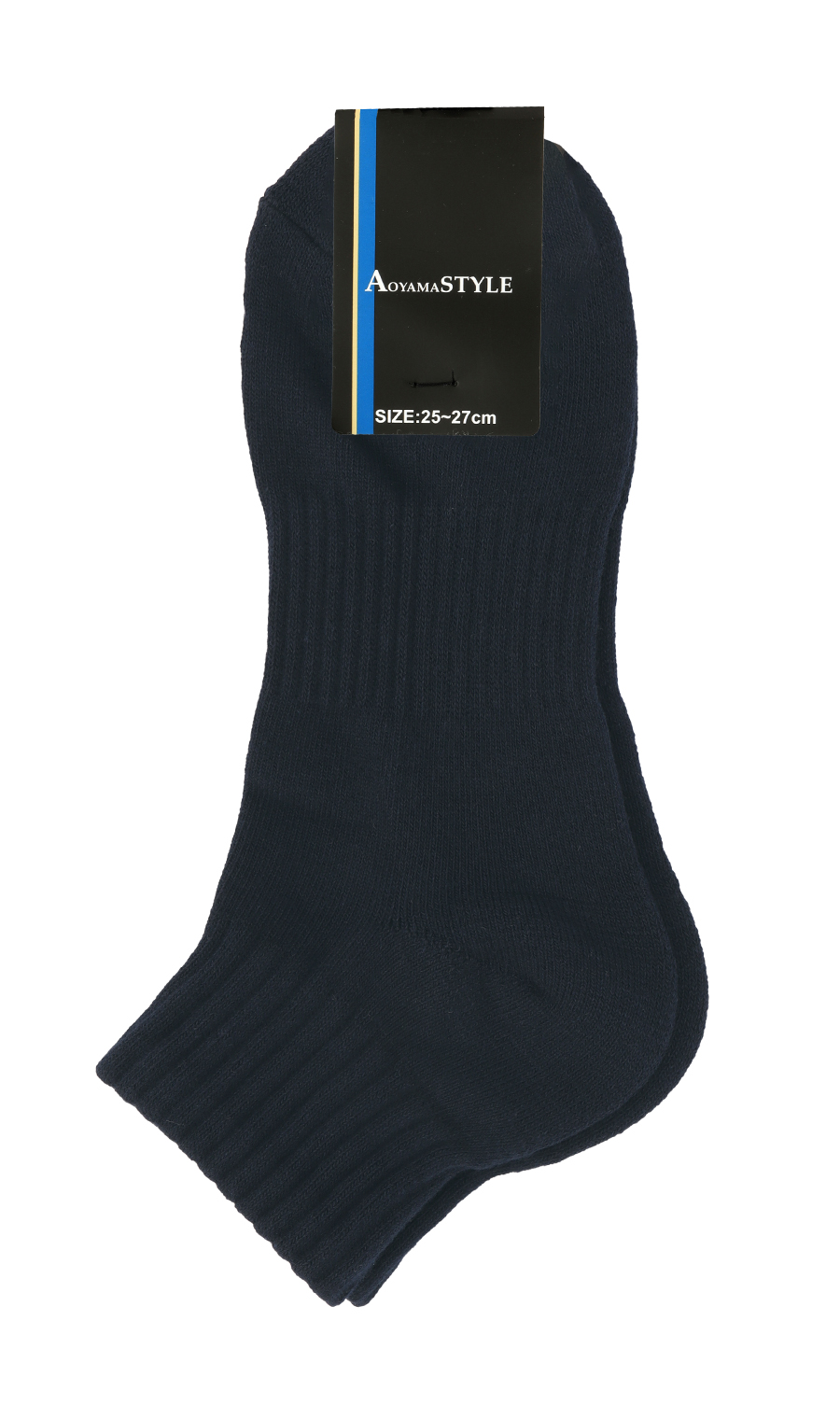 スニーカーソックス(25~27cm) ネイビー系 8
