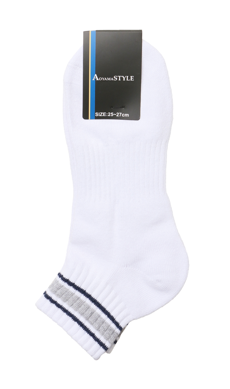 スニーカーソックス(25～27cm) ホワイト系 7
