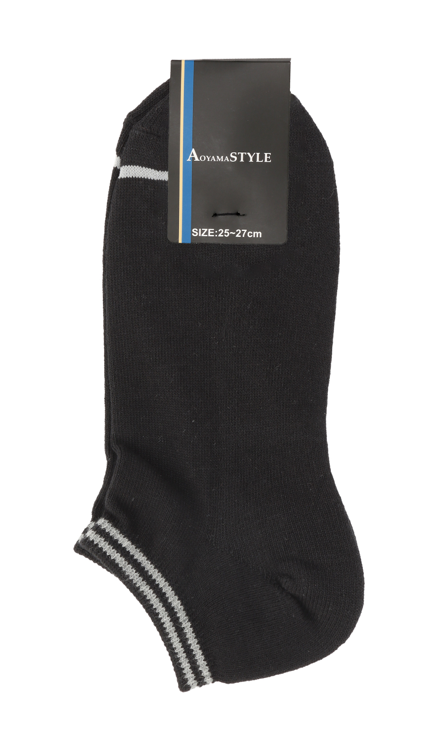 ショートソックス(25～27cm) ブラック系 0