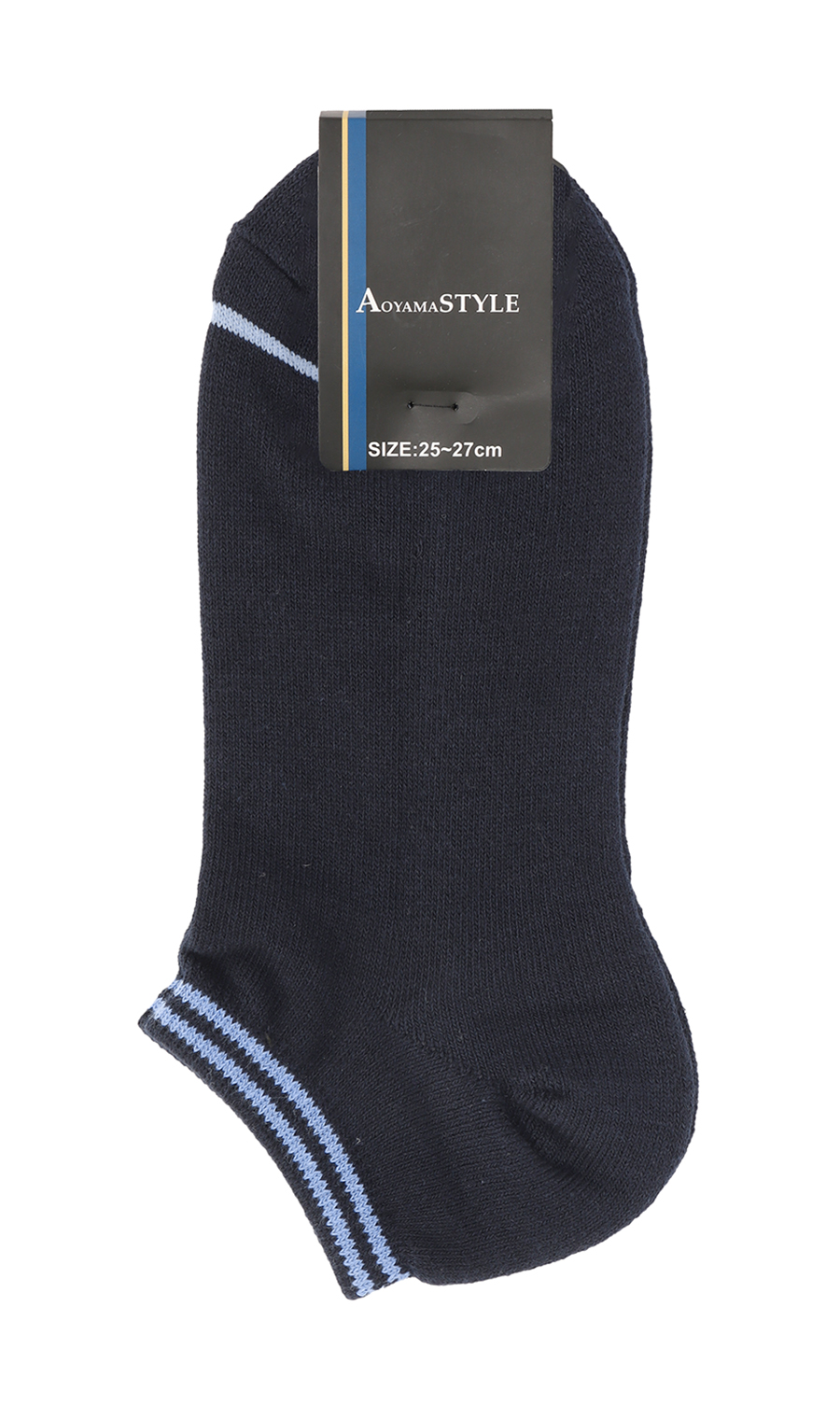 ショートソックス(25～27cm) ネイビー系 1