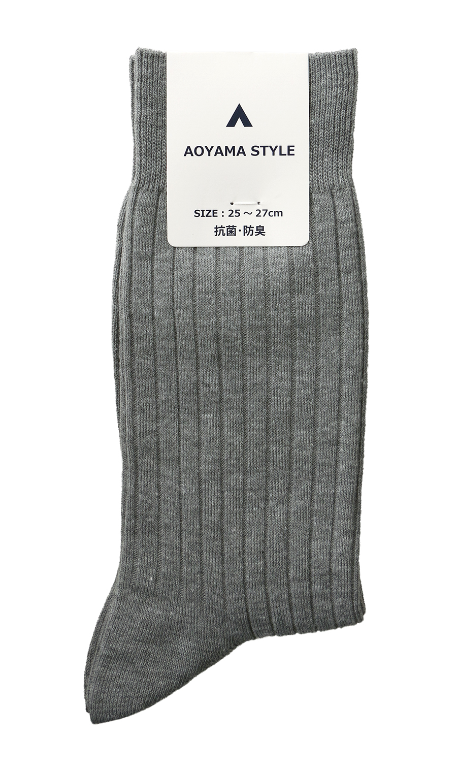リブソックス(25～27cm) ライトグレー 7