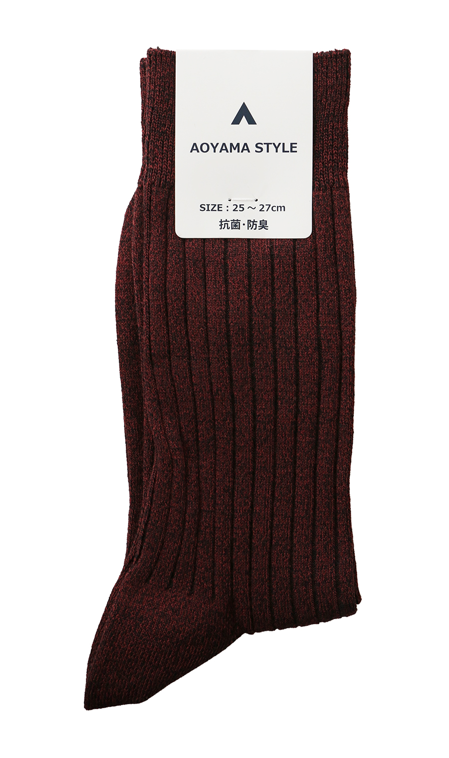 リブソックス(25～27cm) ワイン 9