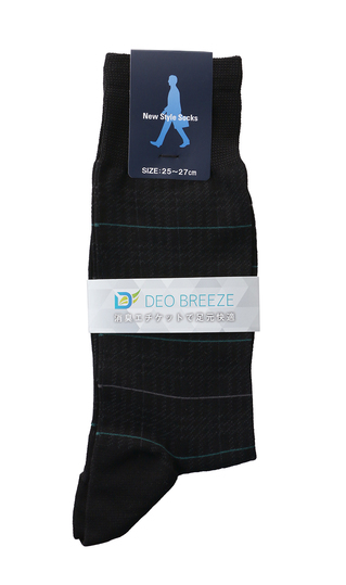 メンズソックス(25～27㎝)【DEO BREEZE】