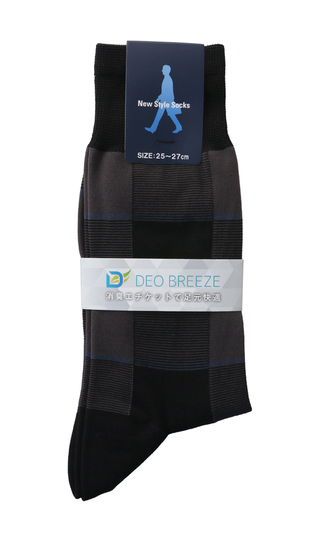 メンズソックス(25～27㎝)【DEO BREEZE】