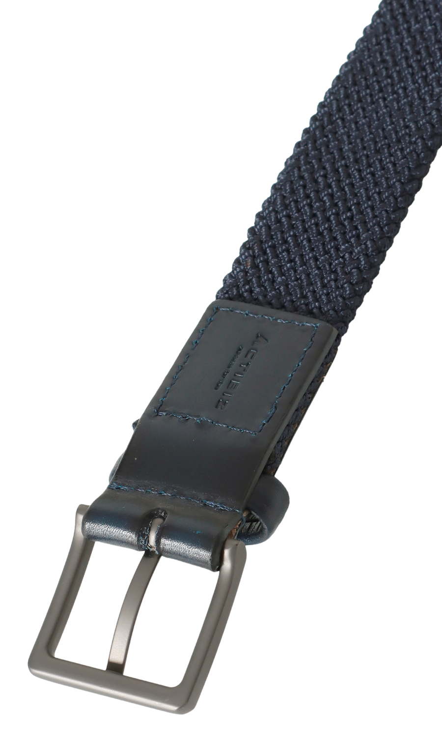 ピンバックルメッシュベルト ネイビー 0