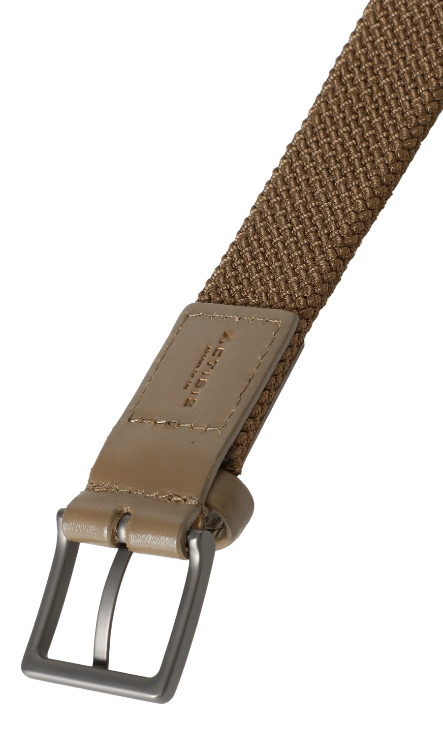 ピンバックルメッシュベルト ブラウン 0