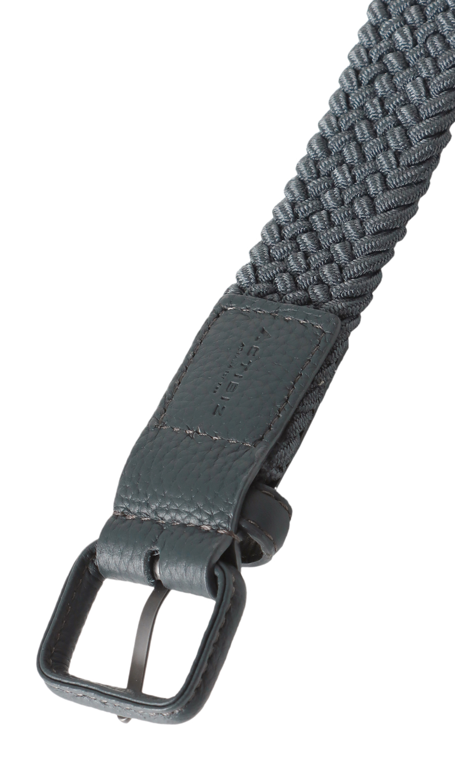 ピンバックルメッシュベルト【クルミバックル】 グレー 0