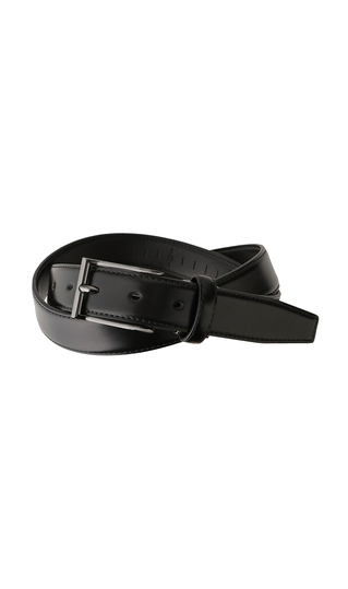 Pin buckle curved belt