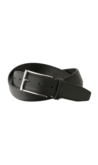 Pin buckle curved belt