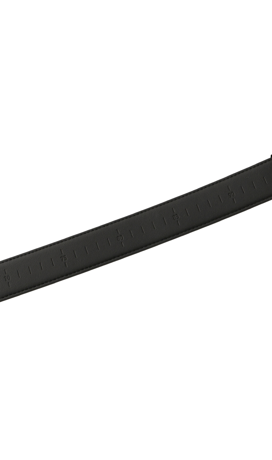 ピンバックルカーブベルト ブラック 1