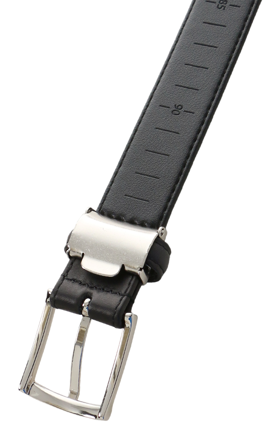 ■ピンバックルメンズベルト【ANNONAY】 ブラック 0