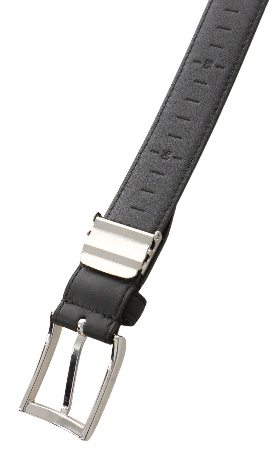 ■ピンバックルメンズベルト【ANNONAY】 ブラック 1