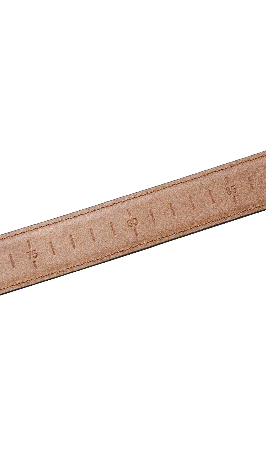 ピンバックルメンズベルト ブラックA 0