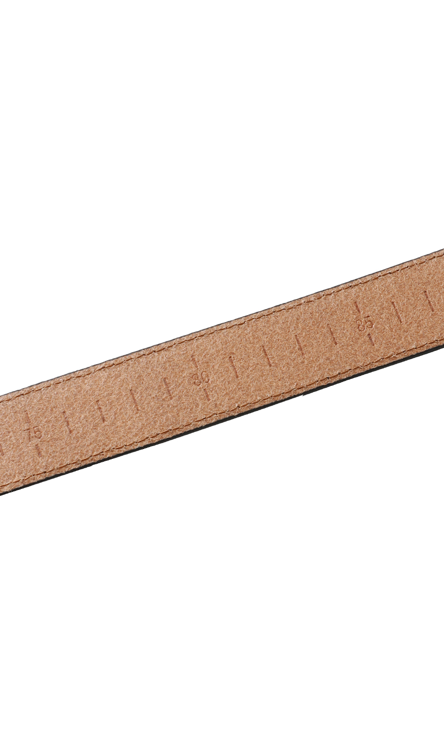 ピンバックルメンズベルト ブラックB 1