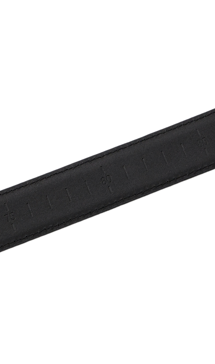 ピンバックルメンズベルト ブラック 2