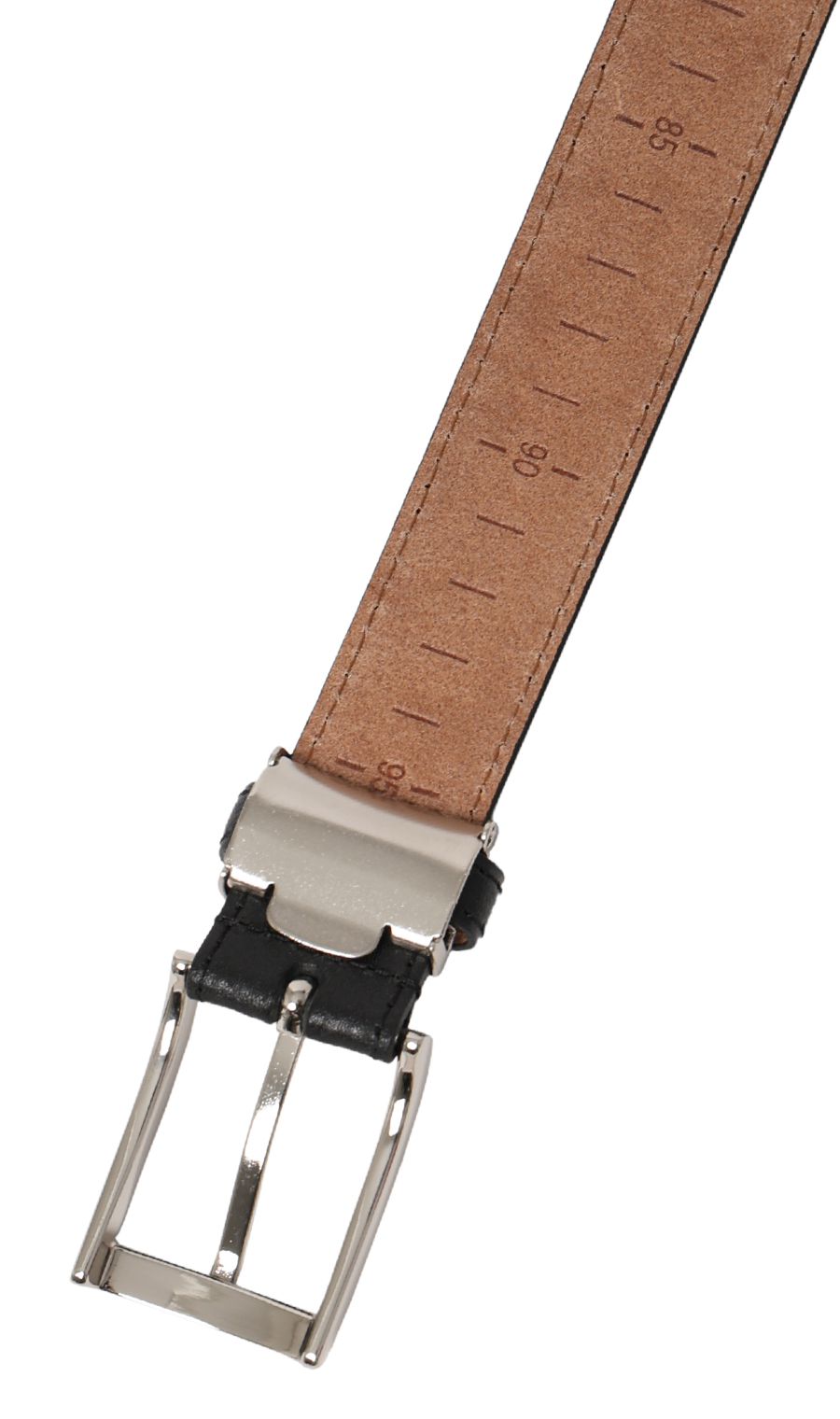 ■ピンバックルメンズベルト ブラック 0