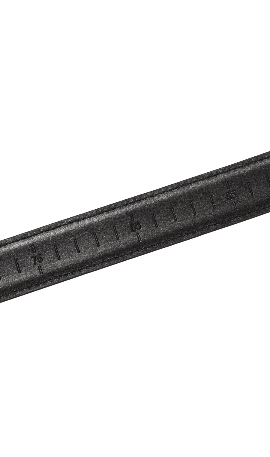 ■ピンバックルメンズベルト ブラック 2