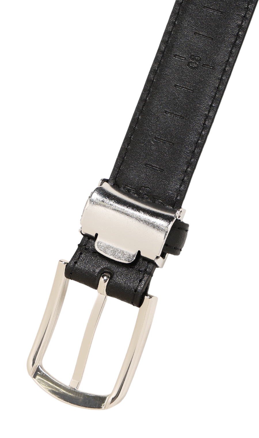 ■ピンバックルメンズベルト ブラック 3