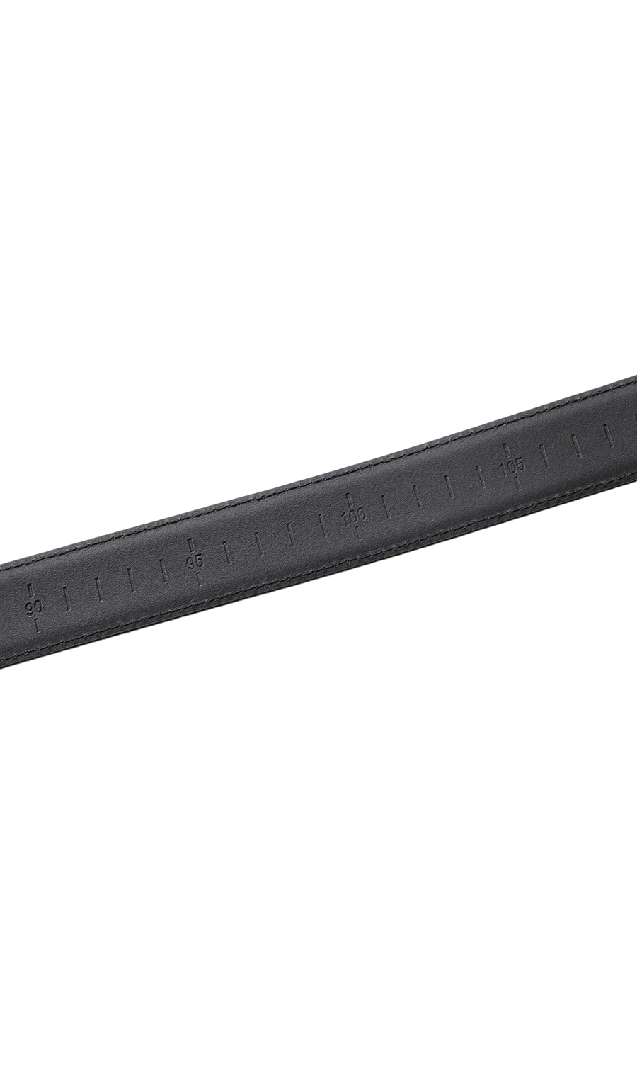 ■ピンバックルメンズベルト【ロングサイズ】 ブラック 1