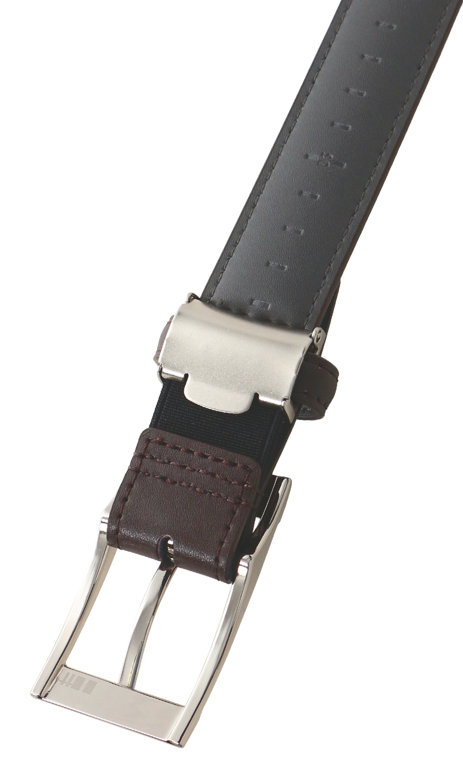 ■ピンバックルメンズベルト【LIGHTEST】 ブラウン 0