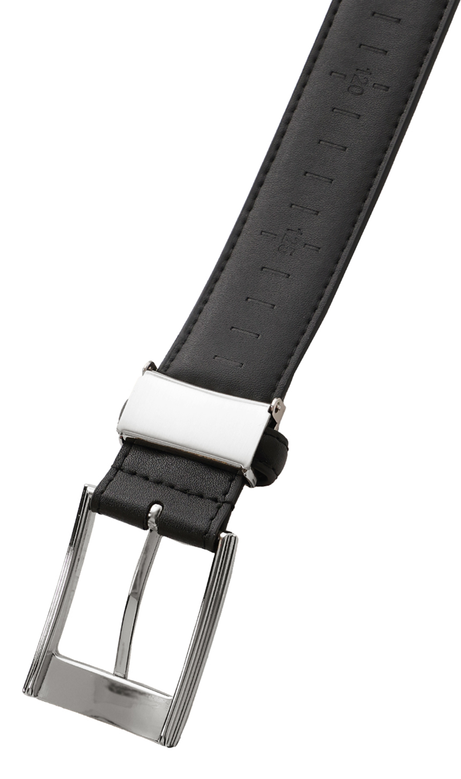 ■ピンバックルメンズベルト【ロングサイズ】【超軽量】【＃すご】 ブラック 0