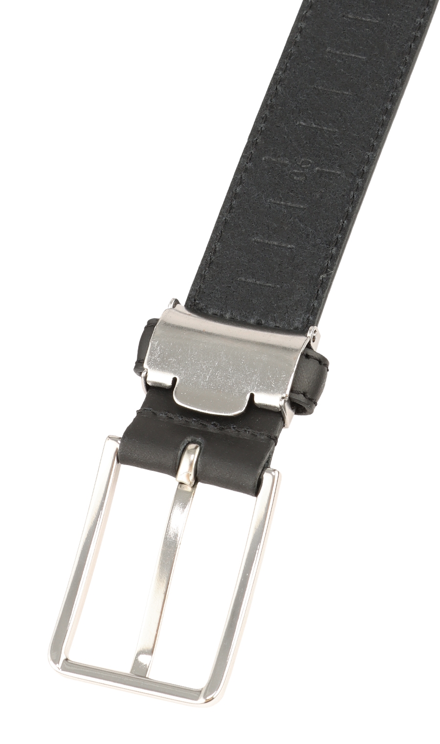 ピンバックルメンズベルト ブラック 0