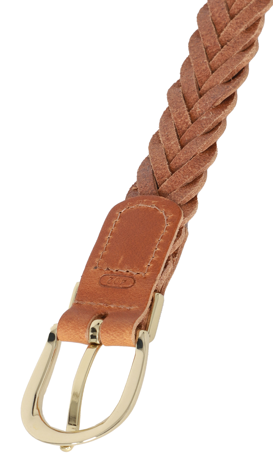 ピンバックルメッシュベルト ブラウンA 0