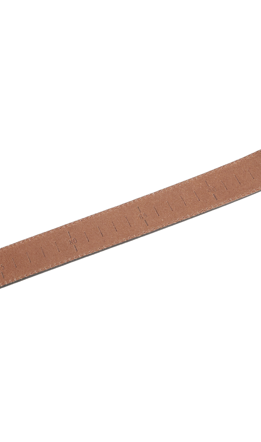 ■ピンバックルメンズベルト ブラウン 2