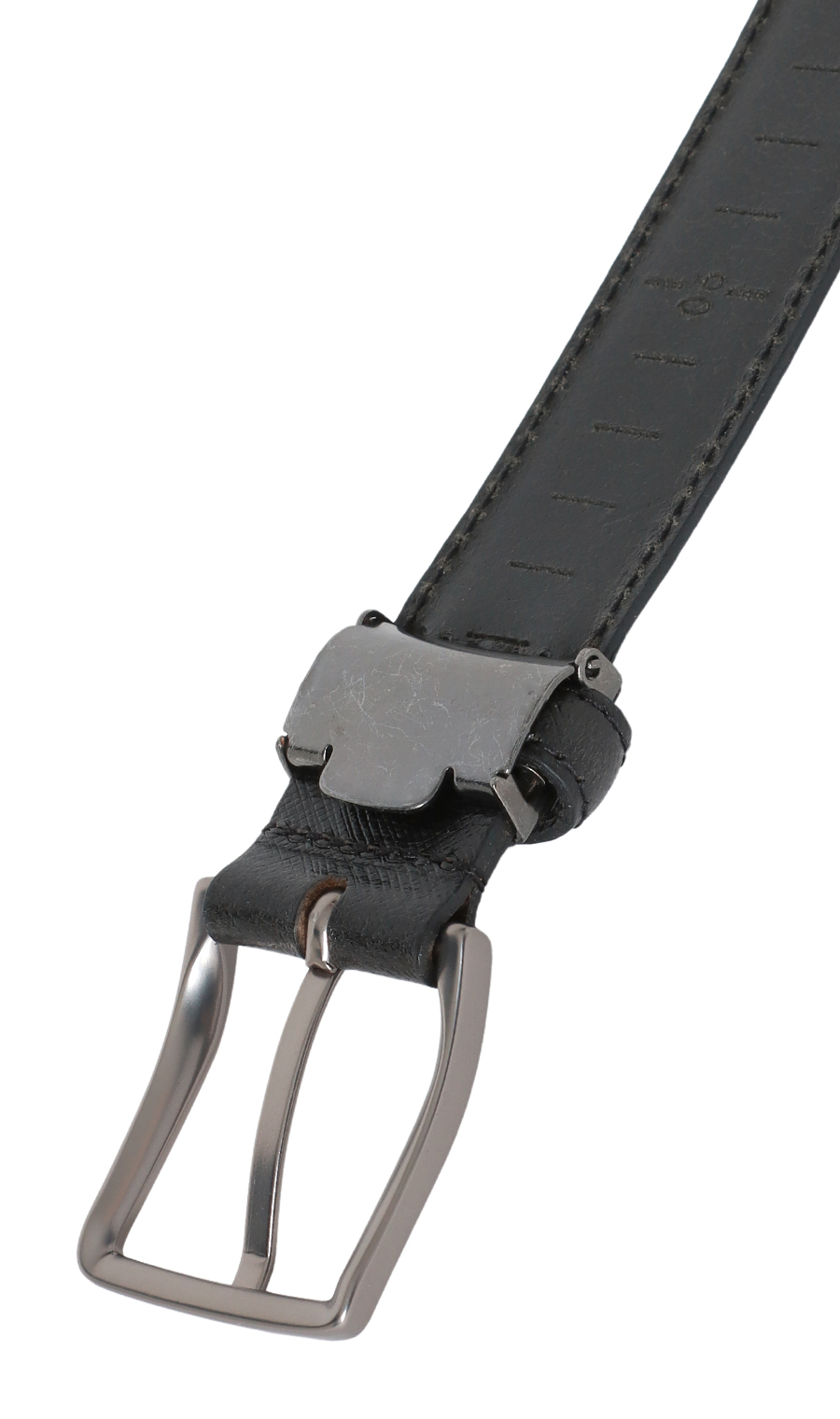 ピンバックルメンズベルト ブラック系 3