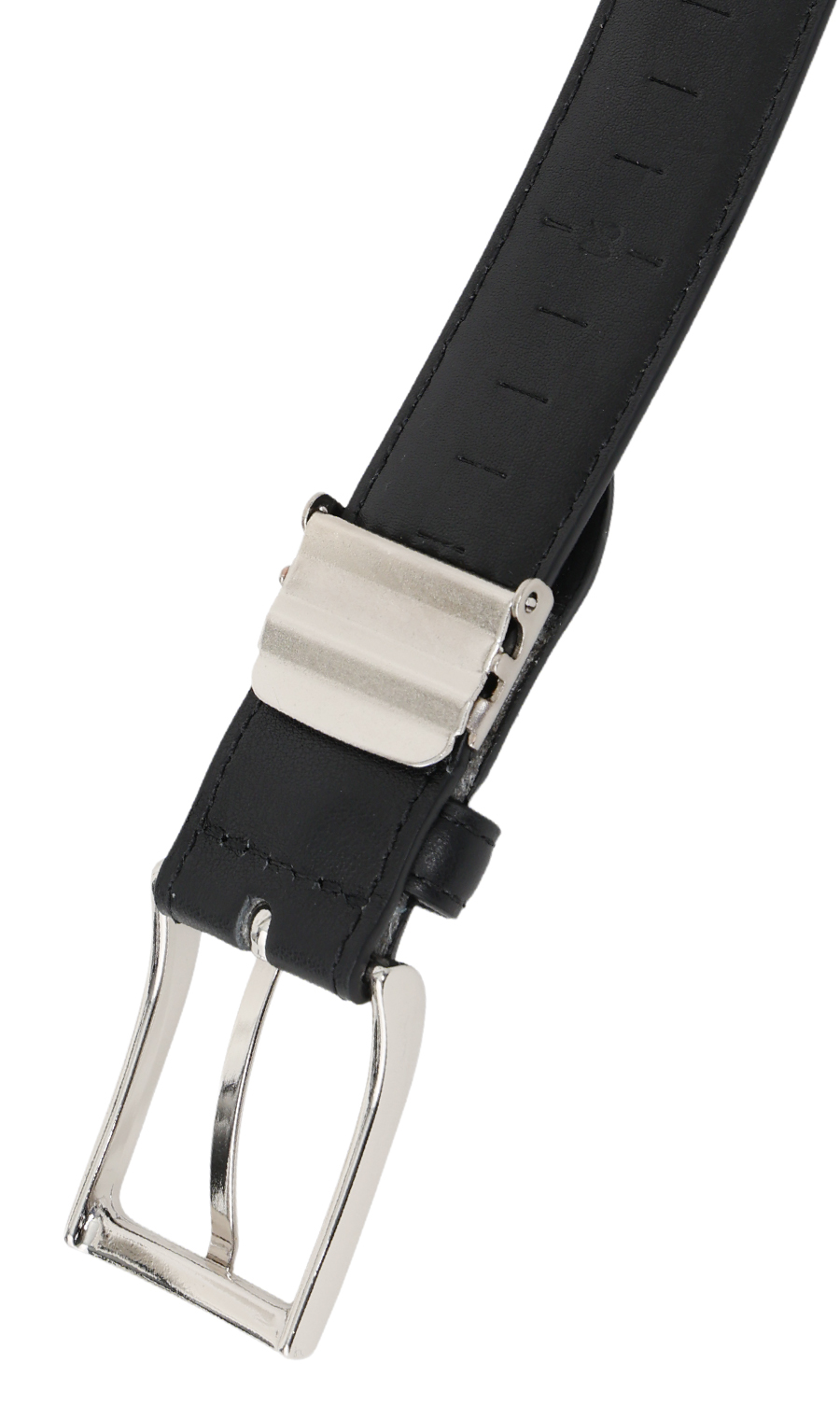 ■ピンバックルメンズベルト ブラック 0