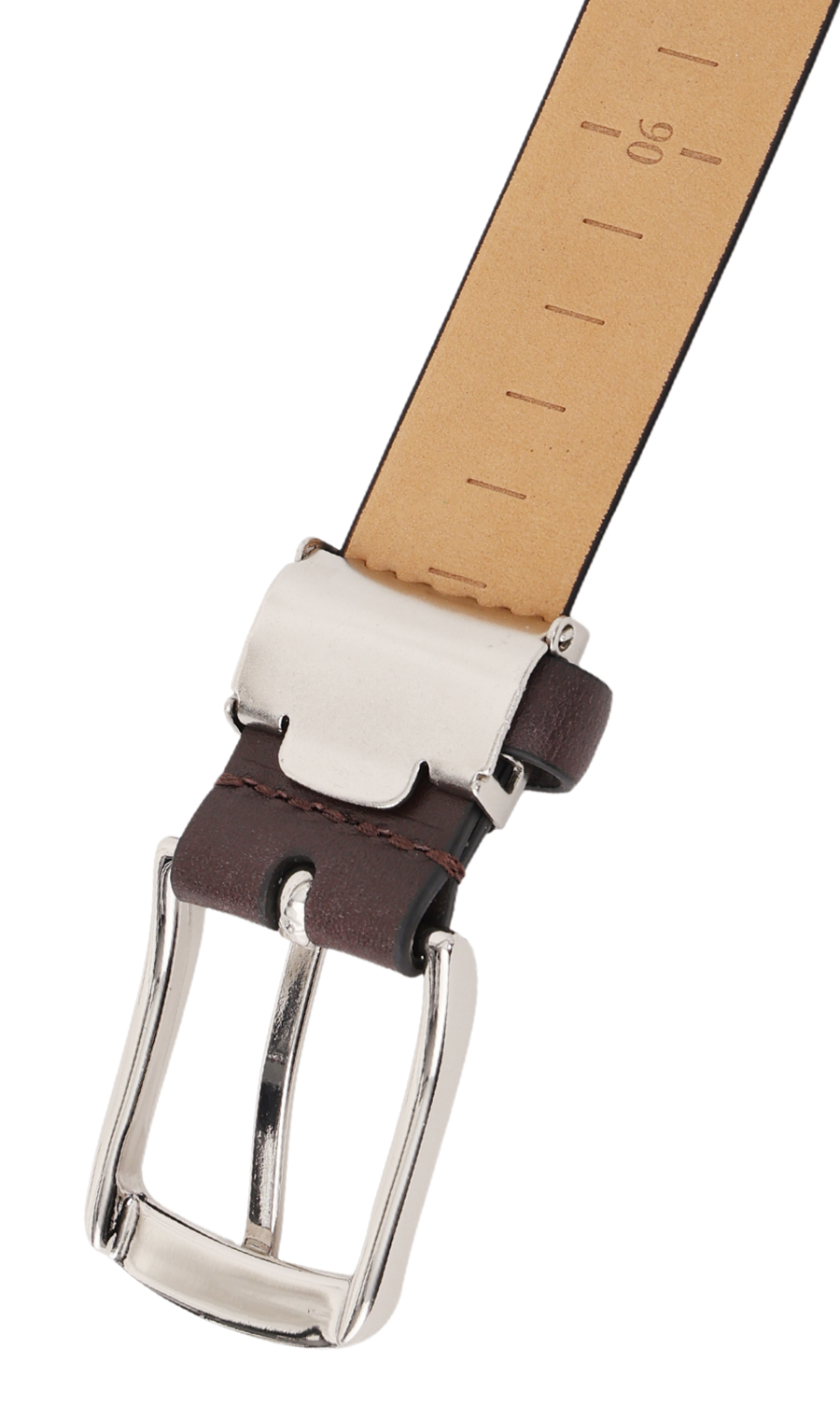 ■ピンバックルメンズベルト【Handcrafted & Sustainable】 ブラウン 0